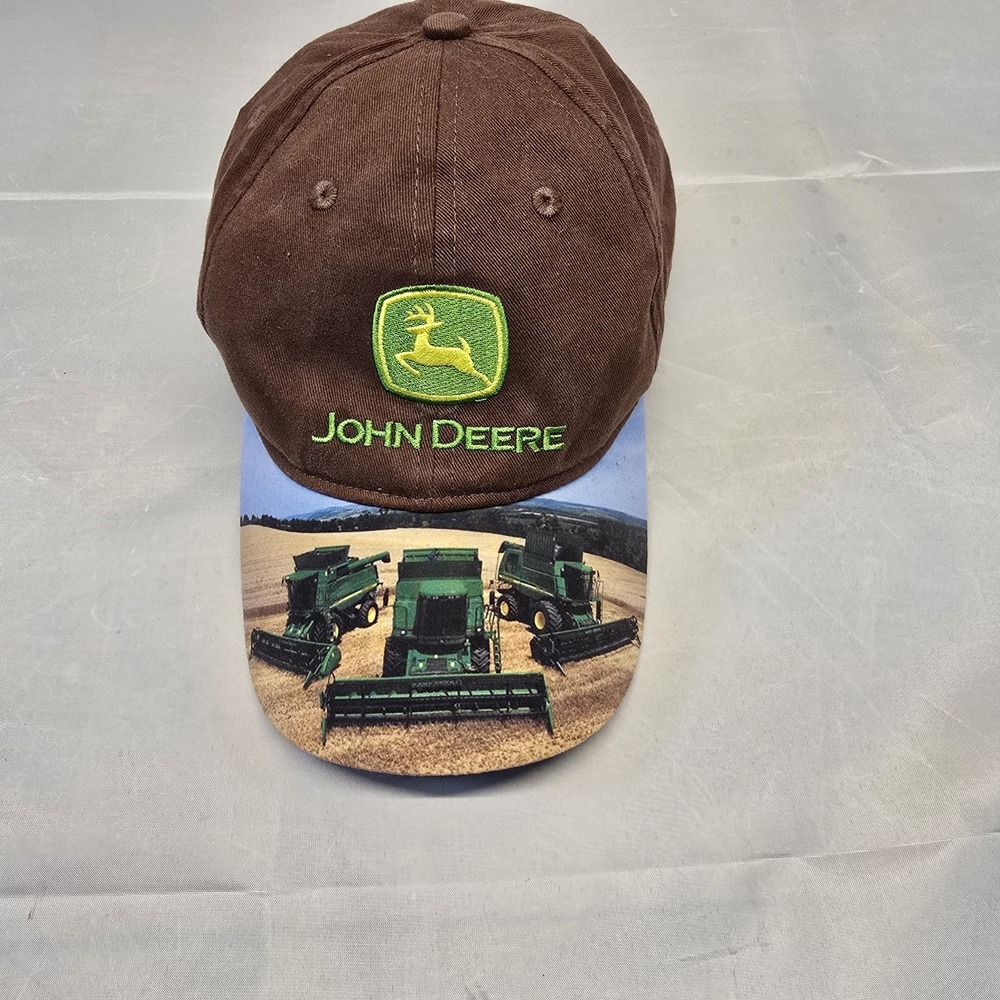 John Deere Adjustable Photo Cap Men